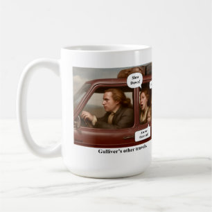 Gulliver’s other travels. coffee mug