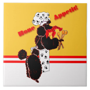 Gulliver's Angels Bone Appetit Tile Trivet