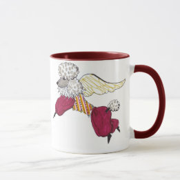 Gulliver's Angels Poodle Mug