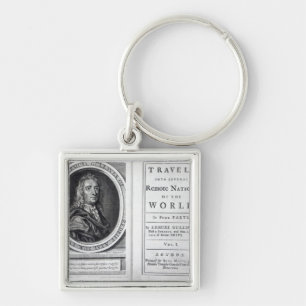 'Gulliver's Travels' by Jonathan Swift, 1726 Keychain