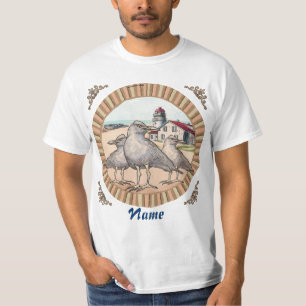 Gulls Lighthouse t-shirt
