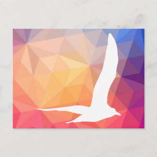 Gulls Pictograph Postcard