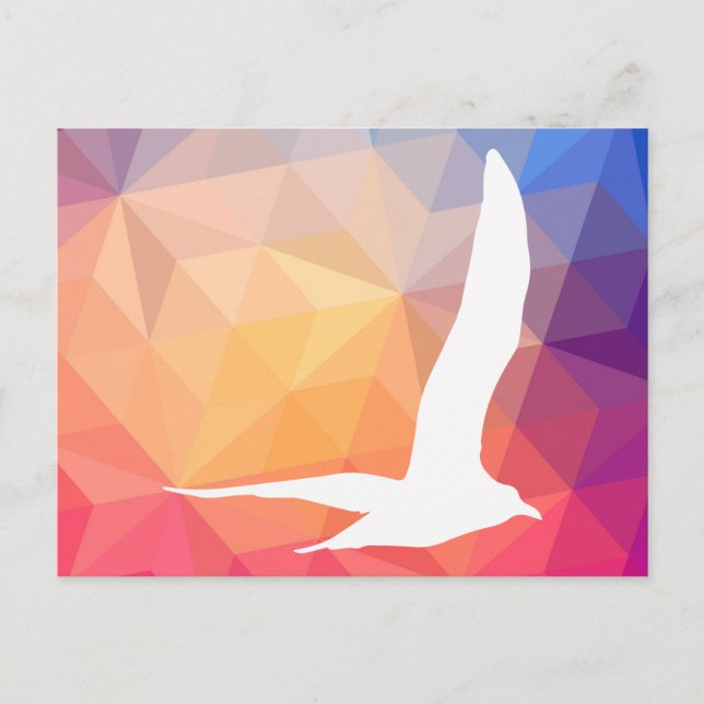 Gulls Pictograph Postcard (Front)