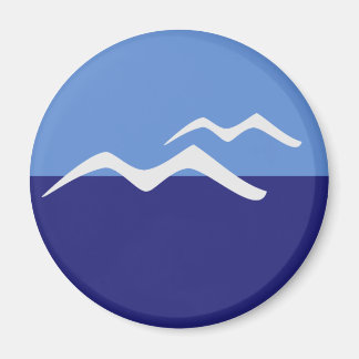 Gulls / Standard, 5.7 Cm Round Magnet