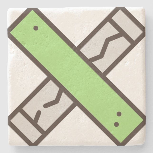 gum stone coaster (Front)