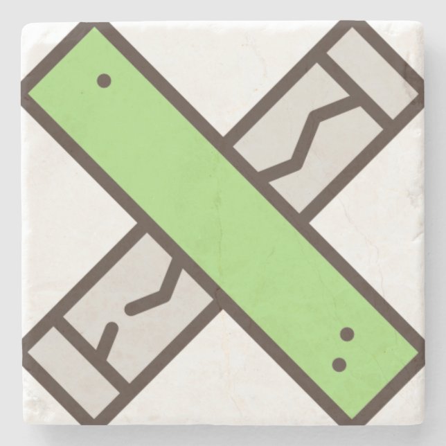 gum stone coaster (Front)