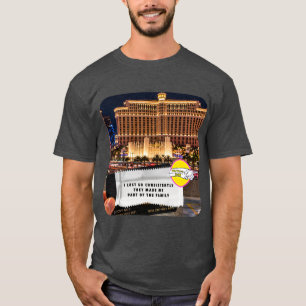 Gum Wrapper Jokes Casino T-Shirt