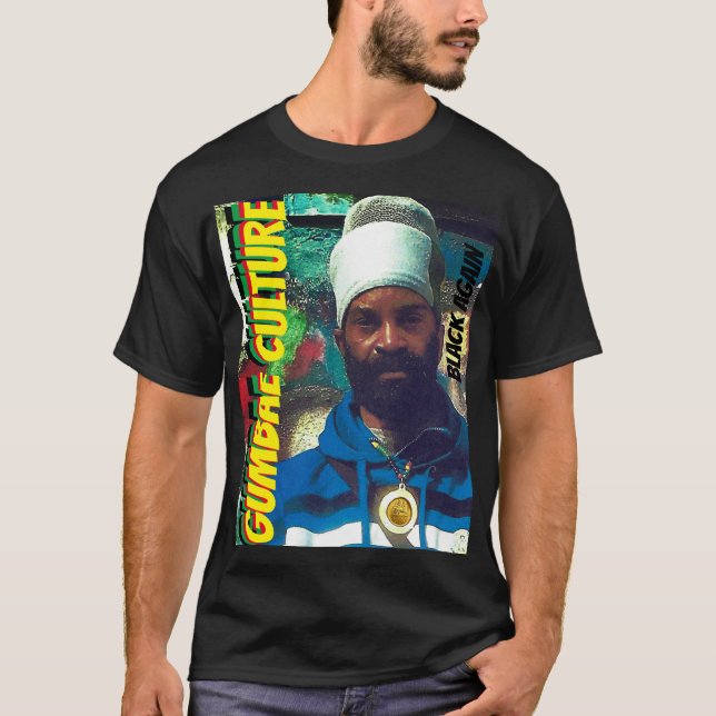 GUMBAE CULTURE Basic Dark T-Shirt (Front)