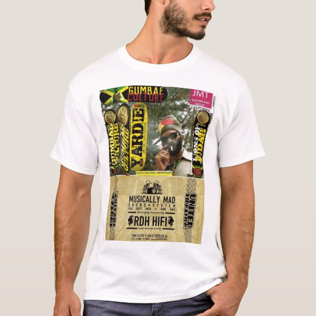 GUMBAE CULTURE. Men's Basic T-Shirt (Front)