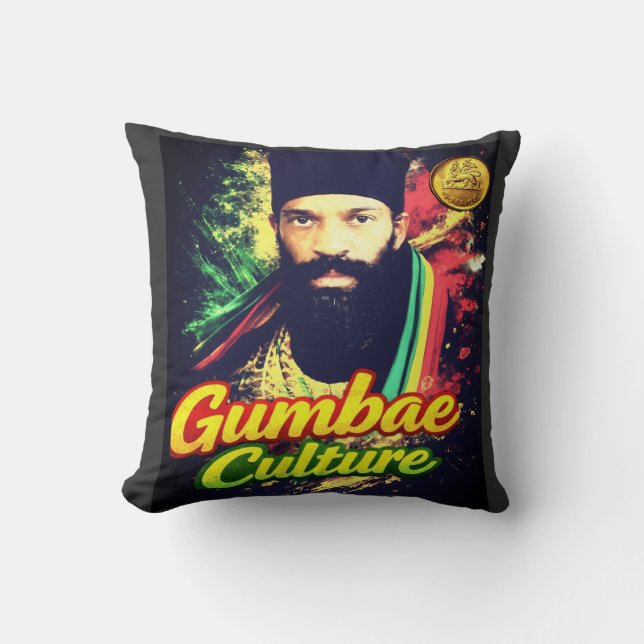 GUMBAE CULTURE WS Throw Pillow (Front)