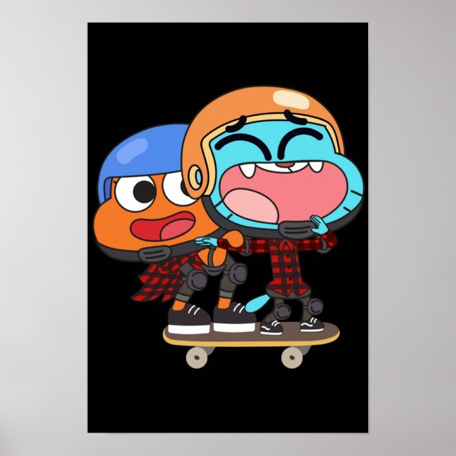 Gumball Darwin Skate Poster (Front)
