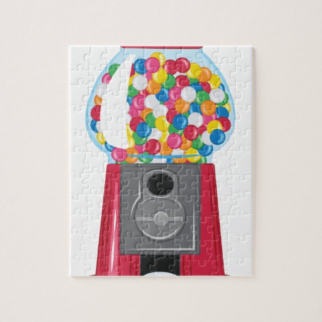Gumball Machine Jigsaw Puzzle (Vertical)