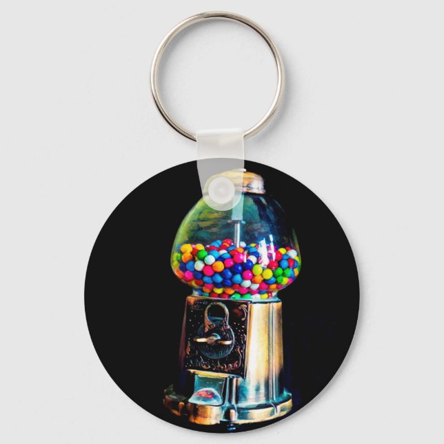 Gumball Machine Keychain (Front)