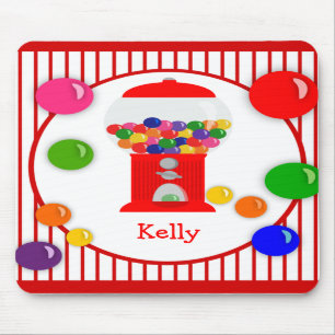 Gumball Machine Personalized Mousepad