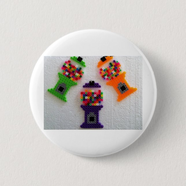 Gumball Machines 2 Inch Round Button (Front)