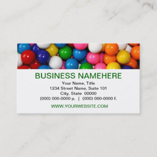 Gumballs Business Cards