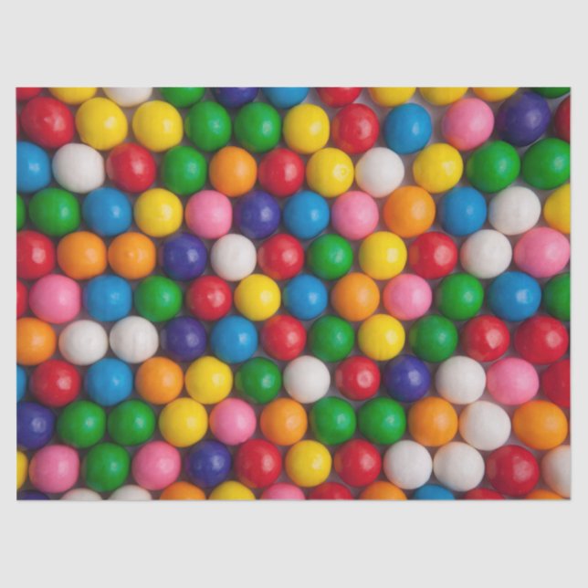 Gumballs Tissue Paper (Front)