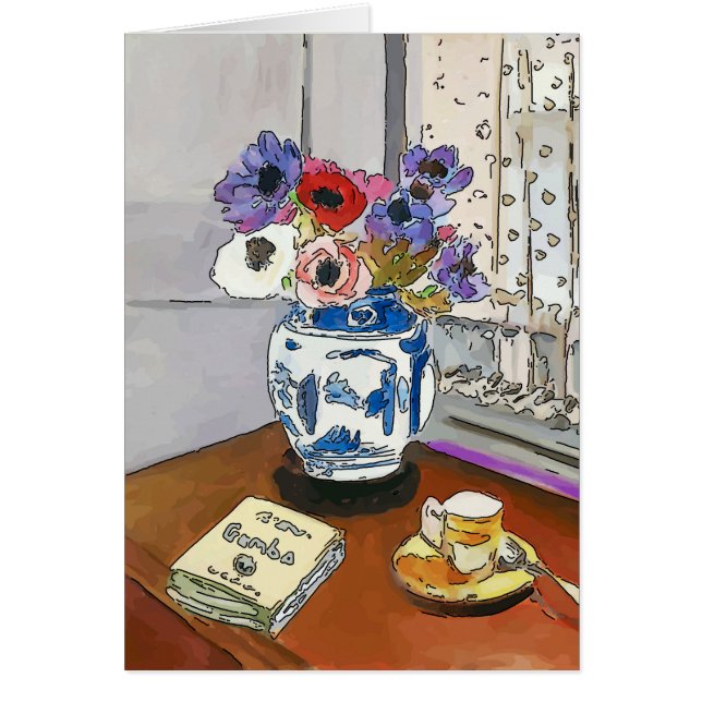 Gumbo Book and Flowers (Front)