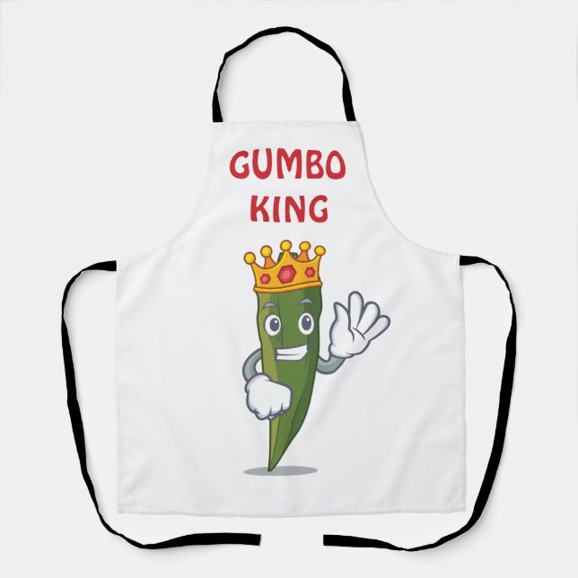 "Gumbo King" Apron (Front)