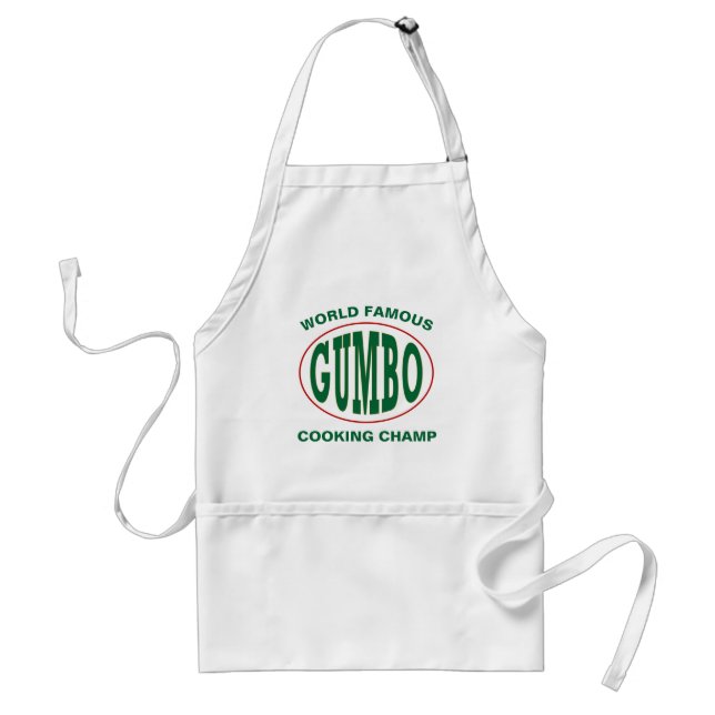 GUMBO Oval Standard Apron (Front)