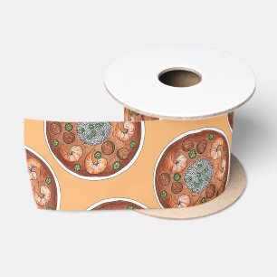 Gumbo Soup Louisiana LA New Orleans NOLA Food Satin Ribbon