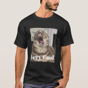 Gumbus Very Cool Funny Brainrot Cat Dank Meme Gen  T-Shirt