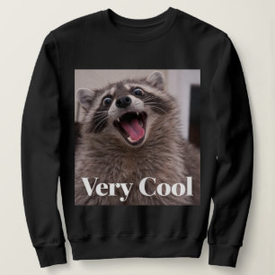 Gumbus Very Cool Raccoon  Sweatshirt