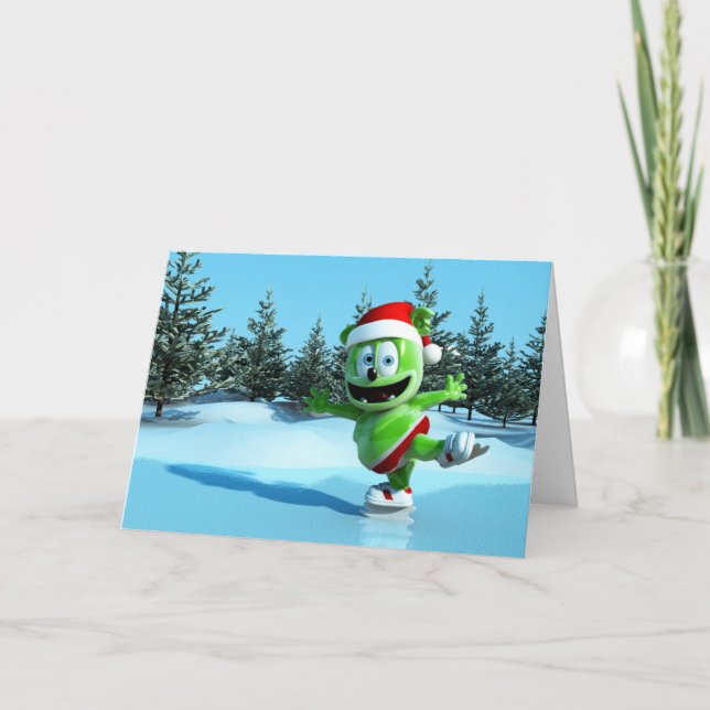 Gummibär Jolly Holiday Card (Front)