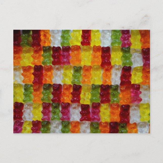 Gummibärchen Postcard (Front)