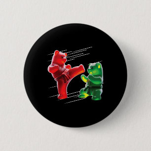 Gummy Bear  2 Inch Round Button