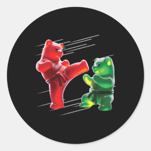 Gummy Bear Classic Round Sticker