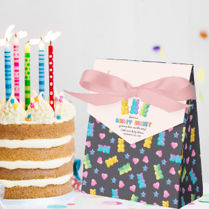 Gummy Bear Colourful Jelly Candy Baby Shower Favor Box