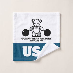 Gummy Bear Factory Bath Towel Set