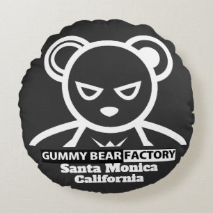 Gummy Bear Factory Gym/Fitness Throw Pillow