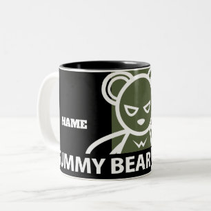 Gummy Bear Factory Gym/Fitness Two-Tone Coffee Mug