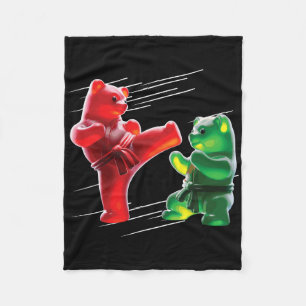 Gummy Bear Fleece Blanket