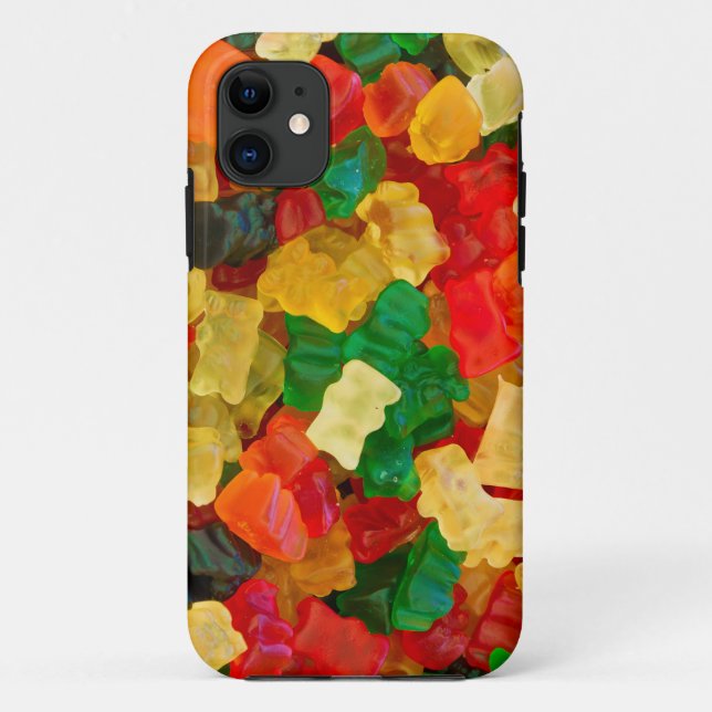 Gummy Bear Rainbow Coloured Candy Case-Mate iPhone Case (Back)