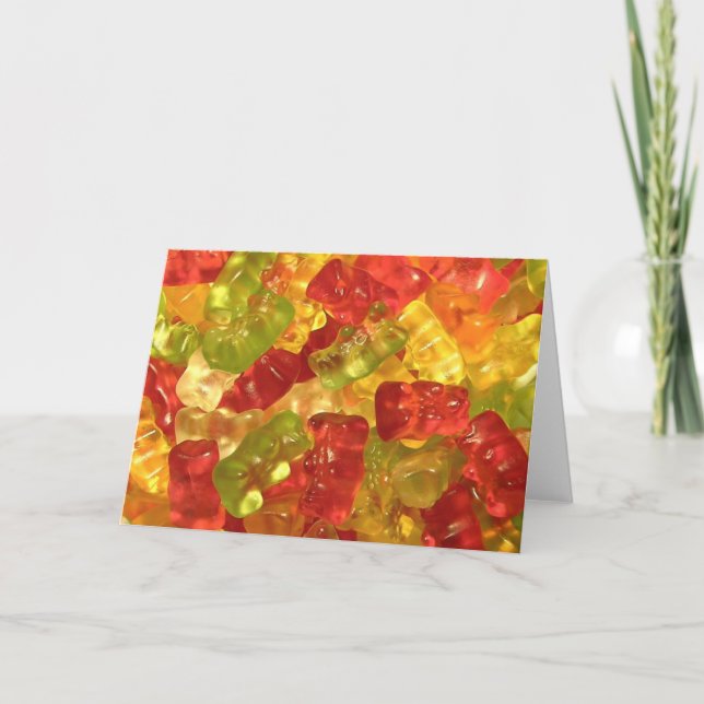 Gummy Bears Card (Front)