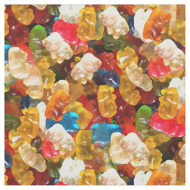 gummy bears fabric (Close Up)