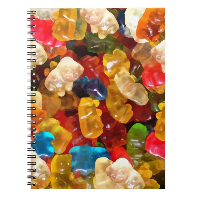 gummy bears notebook (Front)