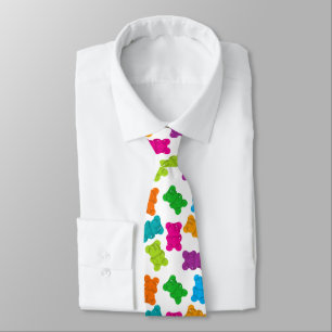 Gummy Bears Pattern Tie