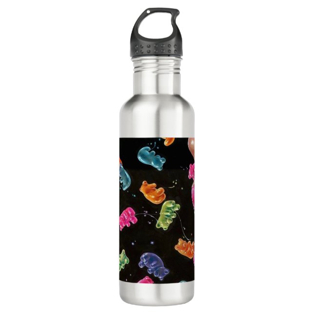 GUMMY BEARS STAINLESS STEEL WATER BOTTLE (Front)