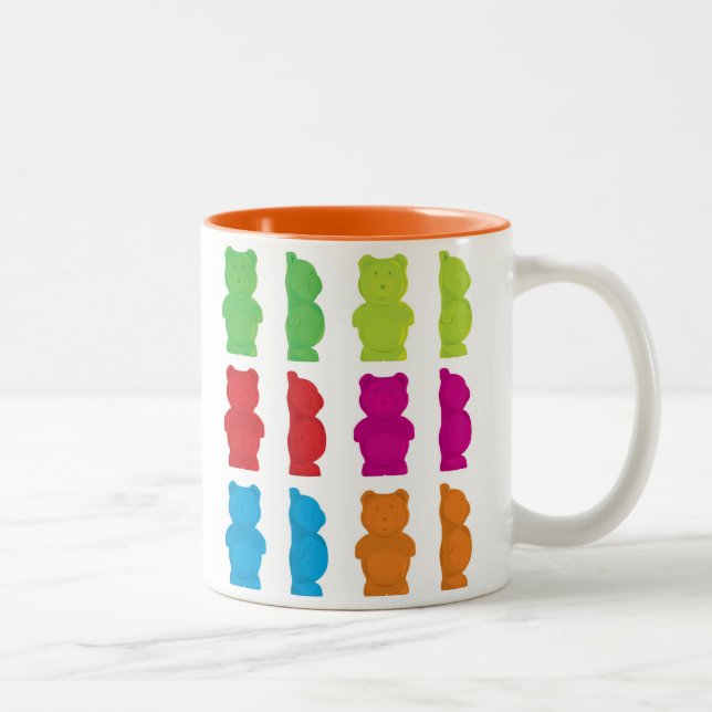 Gummy Bears Two-Tone Coffee Mug (Right)