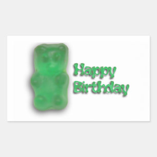 Gummy Birthday Sticker
