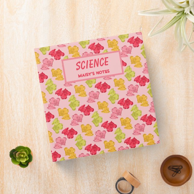 Gummy Cow Tropical Fruit Pink Binder (In Situ)