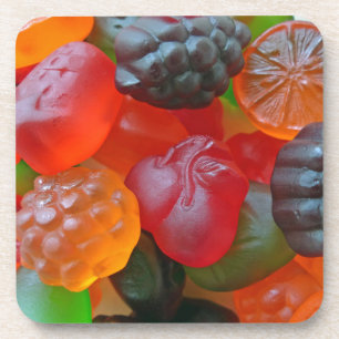 Gummy Fruit Coaster