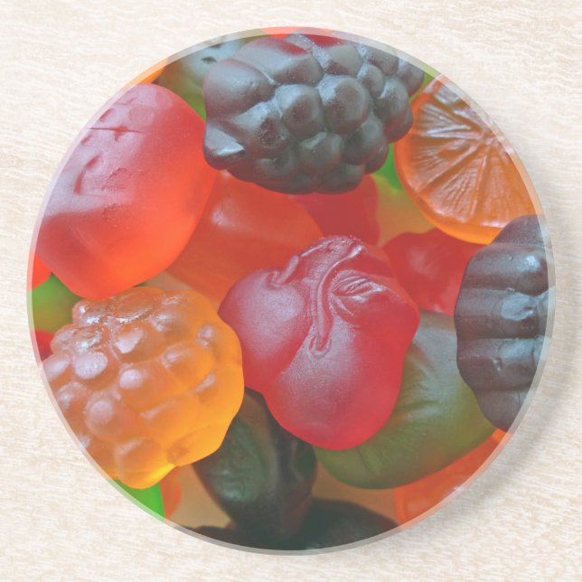 Gummy Fruit Coaster (Front)