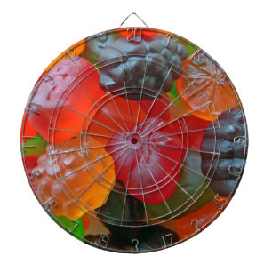 Gummy Fruit Dartboard
