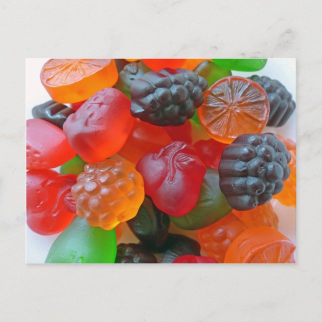Gummy Fruit Postcard (Front)