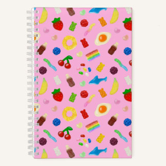 Gummy Lover Pink Notebook